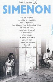 book cover of Tout Simenon centenaire, tome 18 by Жорж Сименон