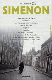 book cover of Tout Simenon, centenaire tome 22 by Georges Simenon
