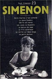 book cover of Tout Simenon, centenaire tome 23 by Georgius Simenon