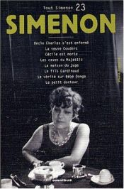 book cover of Tout Simenon, centenaire tome 23 by 조르주 심농