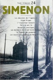 book cover of Tout Simenon, centenaire tome 24 by Žoržs Simenons