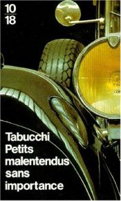 book cover of Petites équivoques sans importance by Antonio Tabucchi