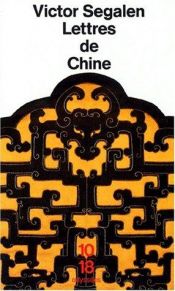 book cover of Lettres de Chine by Victor Segalen