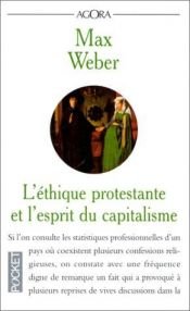 book cover of L'Ethique protestante et l'Esprit du capitalisme by Max Weber