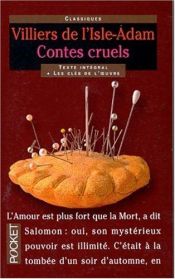 book cover of Contes cruels by Auguste de Villiers de L'Isle-Adam