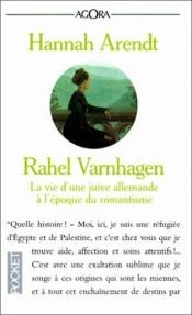 book cover of Rahel Varnhagen by Hannah Arendt