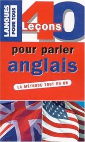 book cover of 40 Leçons pour parler anglais by Michel Marcheteau