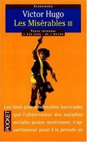 book cover of Garnier-Flammarion: Les Miserables 3 by Hugo