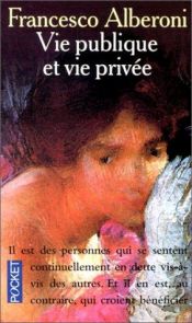 book cover of Pubblico e privato by Francesco Alberoni