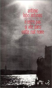 book cover of N'entre pas si vite dans cette nuit noire by António Lobo Antunes