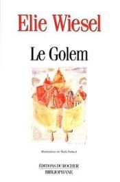 book cover of Le golem by Elie Wiesel