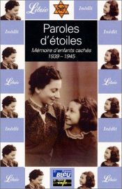 book cover of Paroles d'étoiles : Mémoire d'enfants cachés by Collectif