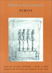 book cover of Ecrits by Alberto Giacometti