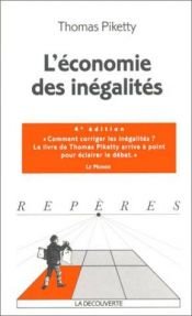 book cover of Economie des inégalités by Thomas Piketty