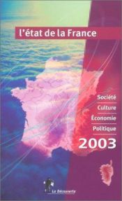 book cover of L'Etat de la France 2003 by Collectif