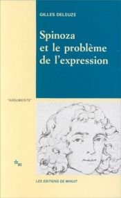 book cover of Spinoza ET Le Probleme De L'Expression by Gilles Deleuze