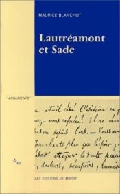 book cover of Lautréamont et Sade by Maurice Blanchot