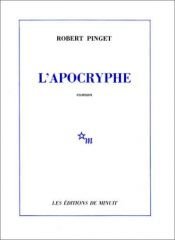 book cover of L'apocryphe by Robert Pinget