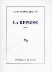 book cover of La reprise by Alain Robbe-Grillet
