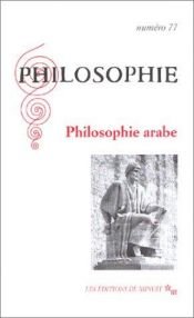 book cover of Philosophie, numéro 77 : Philosophie arabe by Collectif