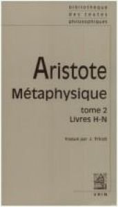 book cover of Aristotle: Metaphysics, Volume II by Αριστοτέλης