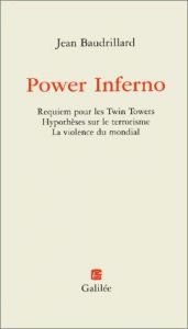 book cover of Power inferno by 尚·布希亞