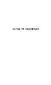 book cover of Racine et Shakespeare by 司湯達