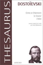 book cover of Crime et Chatiment, Etc. (Bibliotheque de la Pleiade) by Fjodor Mihajlovič Dostojevski