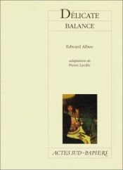 book cover of Délicate Balance by Edward Albee