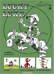 book cover of Lucky Luke - Spécial 5 (Le Juge, Ruée sur l'Oklahoma, L'évasion des Dalton) by Morris