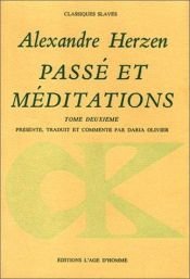 book cover of Passé et méditations, tome 2 by Alexander Herzen