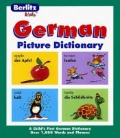 book cover of Berlitz German Picture Dictionary (Berlitz Kids) by Berlitz