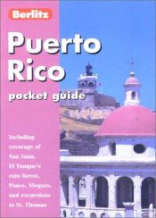 book cover of Berlitz travel guide Puerto Rico,(Berlitz Pocket Guides) by Berlitz