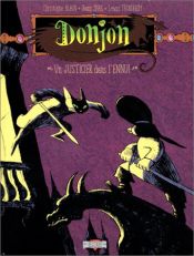 book cover of Donjon : potron-minet, tome -98 : Un justicier dans l'ennui by Joann Sfar