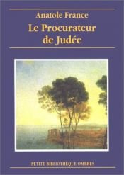 book cover of Le procurateur de Judée by Анатоль Франс
