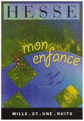 book cover of Mon enfance by Херман Хесе