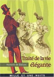 book cover of Trattato della vita elegante by Honoré de Balzac