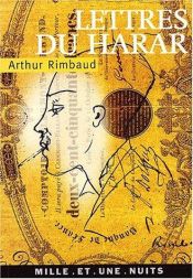 book cover of Lettres du Harar by ஆர்தர் ராம்போ