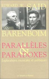 book cover of Parallèles et Paradoxes : Explorations musicales et politiques by Edward Saïd