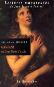 book cover of Gamiani, ou, Deux nuits d'excès by Alfred de Musset