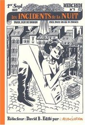 book cover of Les incidents de la nuit 3 by David B.