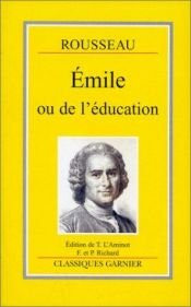 book cover of Emile by Jean-Jacques Rousseau