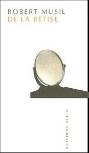 book cover of Over de domheid by Robert Musil