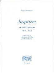 book cover of Rèquiem i altres poemes by Anna Achmatova