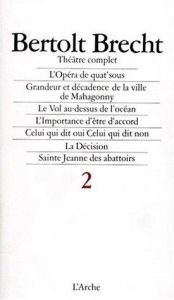 book cover of Théâtre complet, 2 by Бертальд Брэхт
