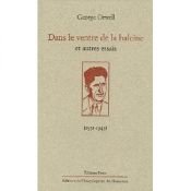 book cover of Orwell: Inside The Whale And Other Essays by جورج أورويل