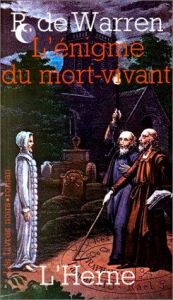 book cover of L'énigme du mort vivant by Raoul de Warren