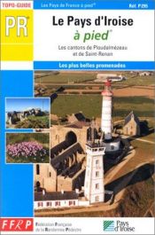 book cover of Le Pays d'Iroise à pied by Guide FFRP