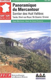 book cover of Le Mercantour panoramique GR 52A by Guide FFRP