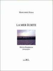 book cover of La mer écrite by Marguerite Durasová